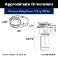 thumbnail image 1 of Lewmar V700G Vertical Windlass With Rocker Switch And Control, 1 of 7