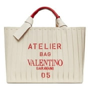 New VALENTINO GARAVANI Large 05 Plisse Edition Sac Atelier Tote Bag