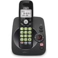 thumbnail image 1 of [New]  VG134-11 DECT 6.0 Cordless Home Phone with Bluetooth Connection, Digital Answering Machine, Backlit Display,Full Duplex Speakerphone, Caller ID/Call Waiting,1000 ft Range (Black), 1 of 11
