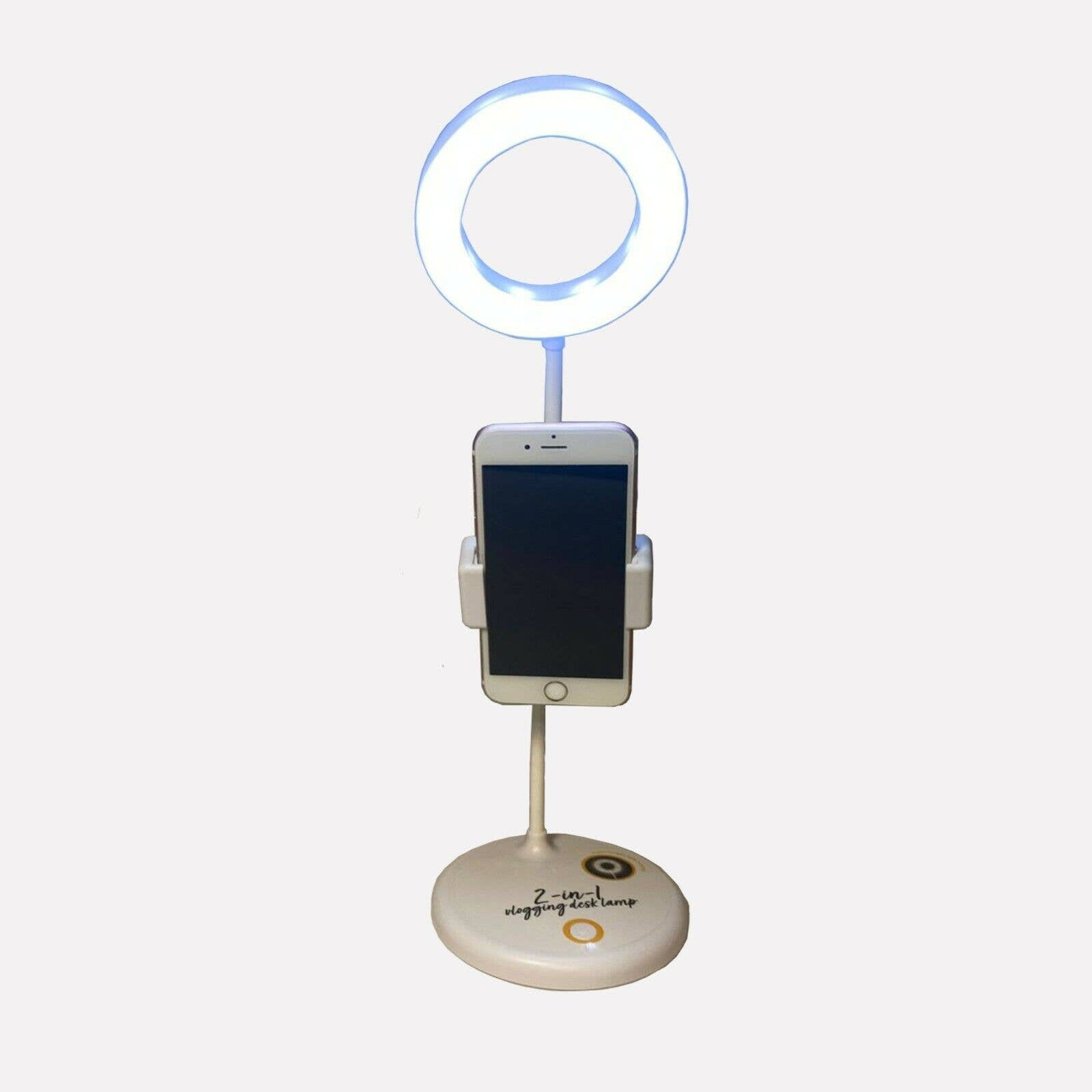 Led Wireless Charging Desk Lamp Mainstays Mainstays Silver