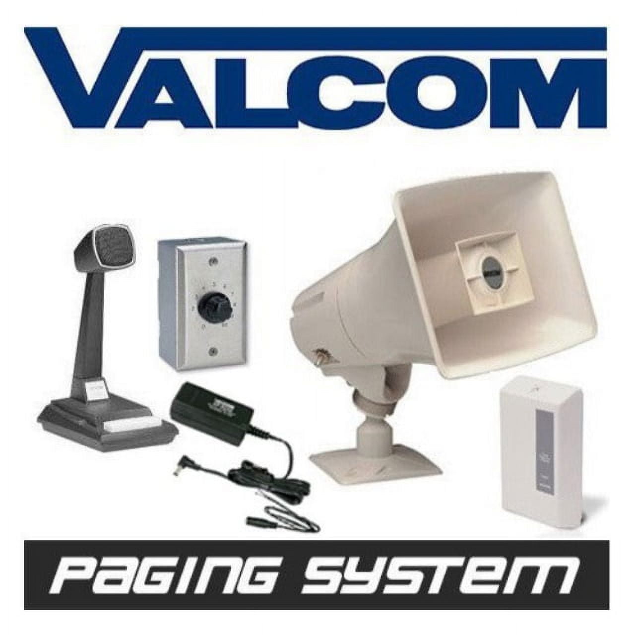 Valcom Commercial Warehouse Industrial Speaker Intercom System ...