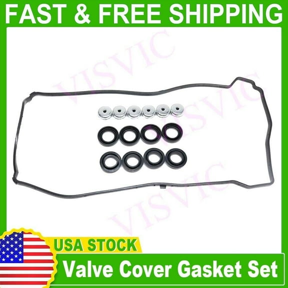 New Valve Cover Gaskets Kit For Honda Civic Accord CR-V Element Acura RSX TSX
