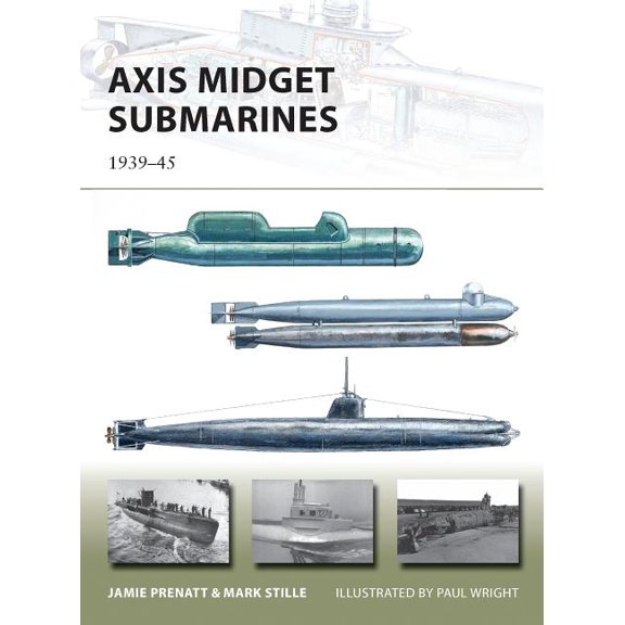 New Vanguard: Axis Midget Submarines : 193945 (Paperback)