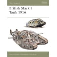 thumbnail image 1 of New Vanguard: British Mark I Tank 1916 (Series #100) (Paperback), 1 of 1