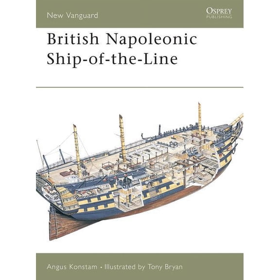 New Vanguard: British Napoleonic Ship-of-the-Line (Paperback)