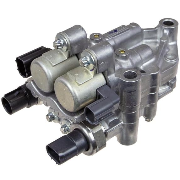 OEM Grade VVT Solenoid Compatible with 2003-2005 Honda Civic 1.3L L4 15810RMX005 Variable Valve Timing Oil Control Valve Black HONDA CROSS-REFERENCE VV1128 VVT228 Replaces 15810-RMX-005