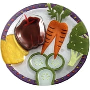New Veggies Glass Fusion Chip & Dip by Lori Siebert