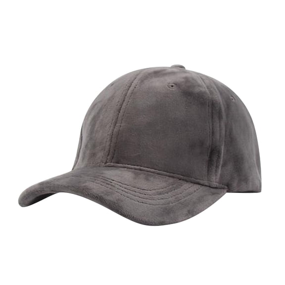 New Velvet Baseball Cap For Women Men Crushed Plain Dad Hat Sports Cap Hop Hats Unstructured 1 Hat