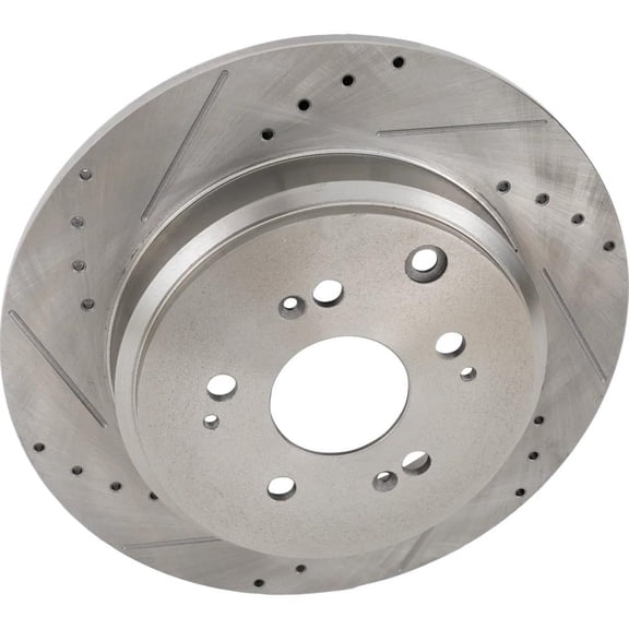 New Vented Brake Disc Compatible With Acura Honda Odyssey LX 6 Cyl 3.5L Odyssey EX 6 Cyl 3.5L MDX Base 6 Cyl 3.7L Pilot SE 6 Cyl 3.5L 2007-2017 By 31469 44606 0833323 900532