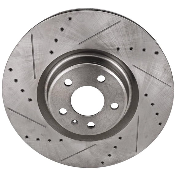 New Vented Brake Disc Compatible With Audi A6 Quattro Sport 4 Cyl 2.0L A6 Sport 4 Cyl 2.0L A6 Quattro Premium 4 Cyl 2.0L 2012-2019 By 12133134 45586 850443 60073064 45586G 980939R