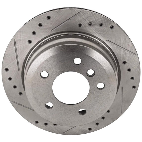 New Vented Brake Disc Compatible With Bmw 328i Base 6 Cyl 3.0L 328xi Base 6 Cyl 3.0L X1 xDrive28i 4 Cyl 2.0L 325xi Base 6 Cyl 3.0L 2006-2015 By 34317 45508 45603 850052 900774