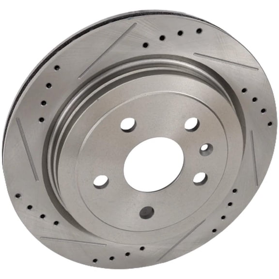 New Vented Brake Disc Compatible With Cadillac Chevrolet CTS Vsport 6 Cyl 3.6L CTS 3.6L 6 Cyl Base 4 2.0L 2008-2019 By 41237 55171 72038 493955 850136 900506 60046024