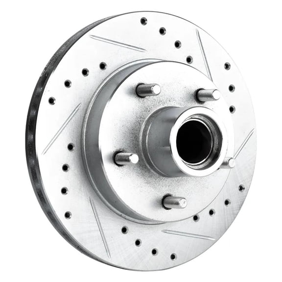 New Vented Brake Disc Compatible With Chevrolet GMC Isuzu Blazer LS 6 Cyl 4.3L Hombre XS 6 Cyl 4.3L S10 Xtreme 6 Cyl 4.3L Blazer LT 6 Cyl 4.3L 1991-2003 By 618 5575 19781 27039