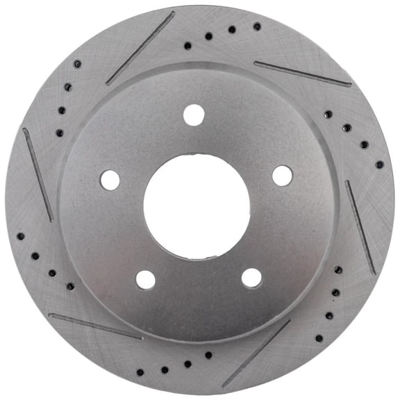 New Vented Brake Disc Compatible With Chevrolet GMC Sonoma SL 6 Cyl 4.3L Blazer LS 6 Cyl 4.3L Jimmy SLS Jimmy SLE 1997-2005 By 27277 55049 56725 86725 101609