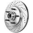 thumbnail image 1 of Vented Brake Disc Compatible With Ford Lincoln F-150 King Ranch 8 Cyl 5.4L 2001-2003 4-Wheel ABS, RWD, 5 Lug, 14mm Stud, Production Date To December 12 1999-2004 By 19913 54092, 1 of 8