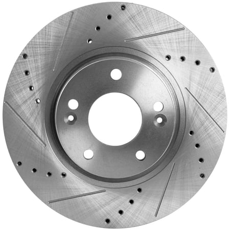 New Vented Brake Disc Compatible With Hyundai Kia Forte SX 4 Cyl 2.0L Sonata GL 4 Cyl 2.4L Rondo EX 4 Cyl 2.0L Sonata Limited 4 Cyl 2.4L 2005-2018 By 31427 60289 145832 0833006