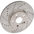 thumbnail image 1 of New Vented Brake Disc Compatible With Pontiac Scion Toyota Corolla XSE 4 Cyl 2.0L Corolla XLE 4 Cyl 1.8L Corolla S 4 Cyl 1.8L 2008-2019 By 31505 44622 145818 0833353 850071 900570, 1 of 8