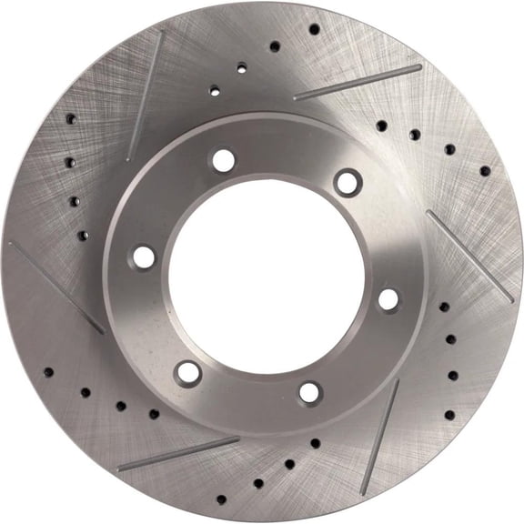 New Vented Brake Disc Compatible With Toyota T100 Base 6 Cyl 3.4L T100 Base 6 Cyl 3.0L T100 DX 6 Cyl 3.0L T100 DX 6 Cyl 3.4L 1991-1998 By 1097 25389 31055 63550 86343 96343 106345