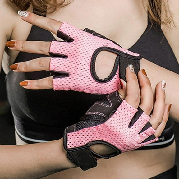New Ventilated Weight Lifting Workout Gloves for Men and Women - Great for Gym Fitness, Cross Training, Hand Support & Weightlifting.