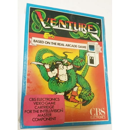New Venture for Intellivision (Rare CBS Snake Version)