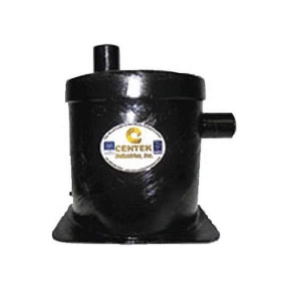 New Vernalift Wet Marine Exhaust Muffler centek 1500025 Ports 2" Height 6-9/64" Base 8-1/2"