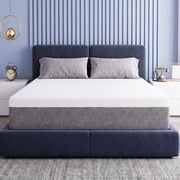 Twutri New Version 10 Inch Full Memory Foam Mattress, Medium Firm, Zoned Pressure Relief, Certified Safe Foam & Fabric, Mattress in a Box,Adult