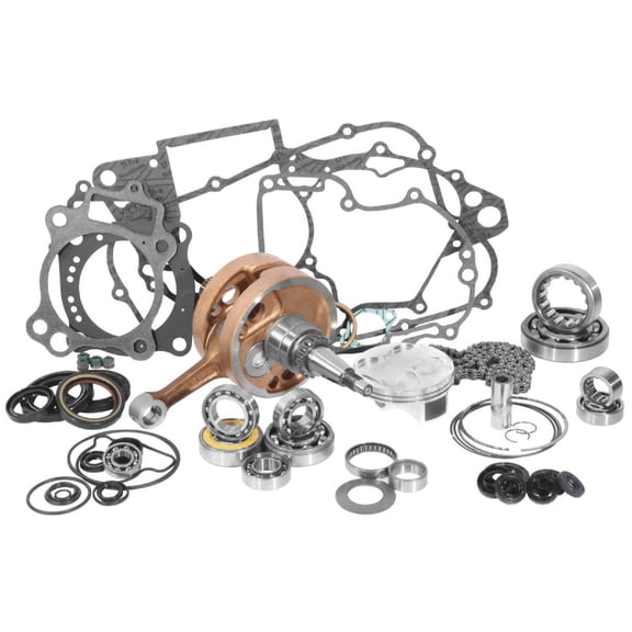 New Wrench Rabbit Complete Engine Rebuild Kit For Kawasaki KX 100 01 02 03 04 WR101-106