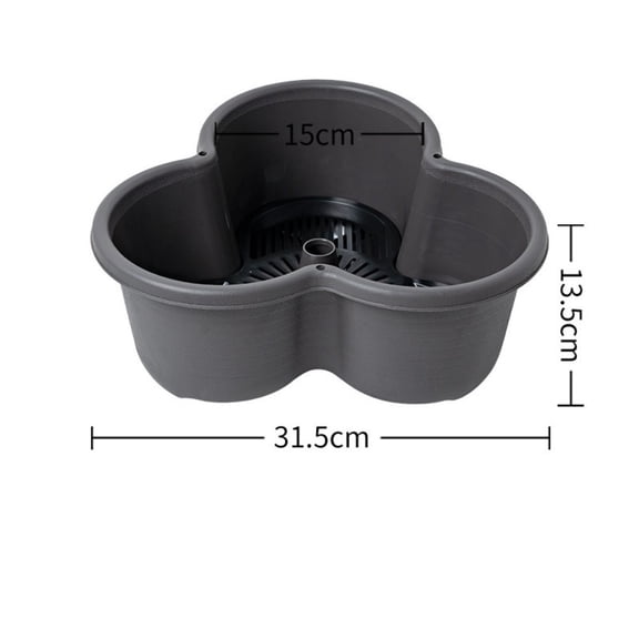 New Vertical Tower Stackable FlowerPot Multi-layer with Movable Casters Flower Pot Plastic Strawberry Planter Tower Home Garden