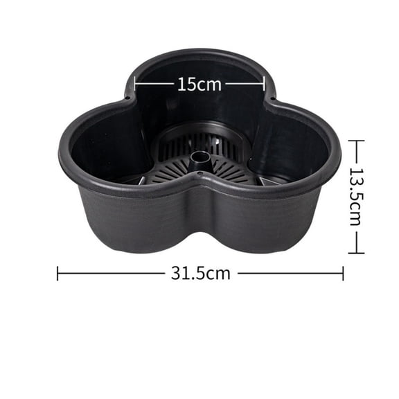 New Vertical Tower Stackable FlowerPot Multi-layer with Movable Casters Flower Pot Plastic Strawberry Planter Tower Home Garden