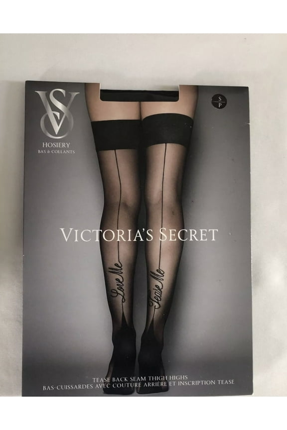 Tease Me Women's Hosiery Stockings, Black 1-Pack