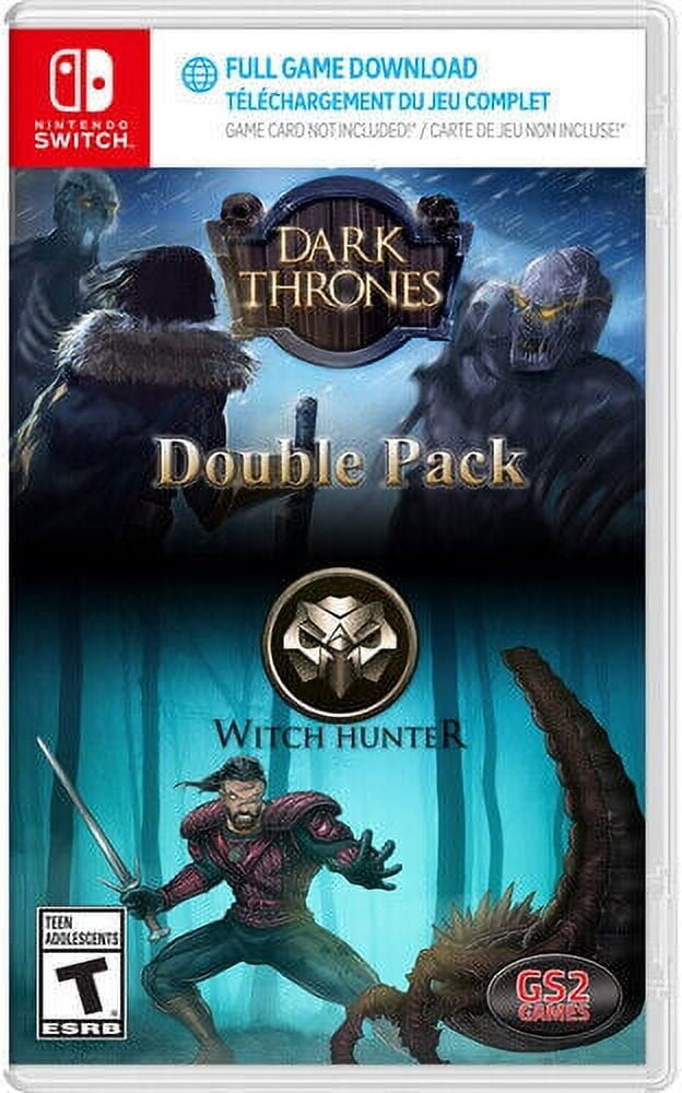 New Video Game] Dark Thrones/Witch Hunter Double Pack for Nintendo