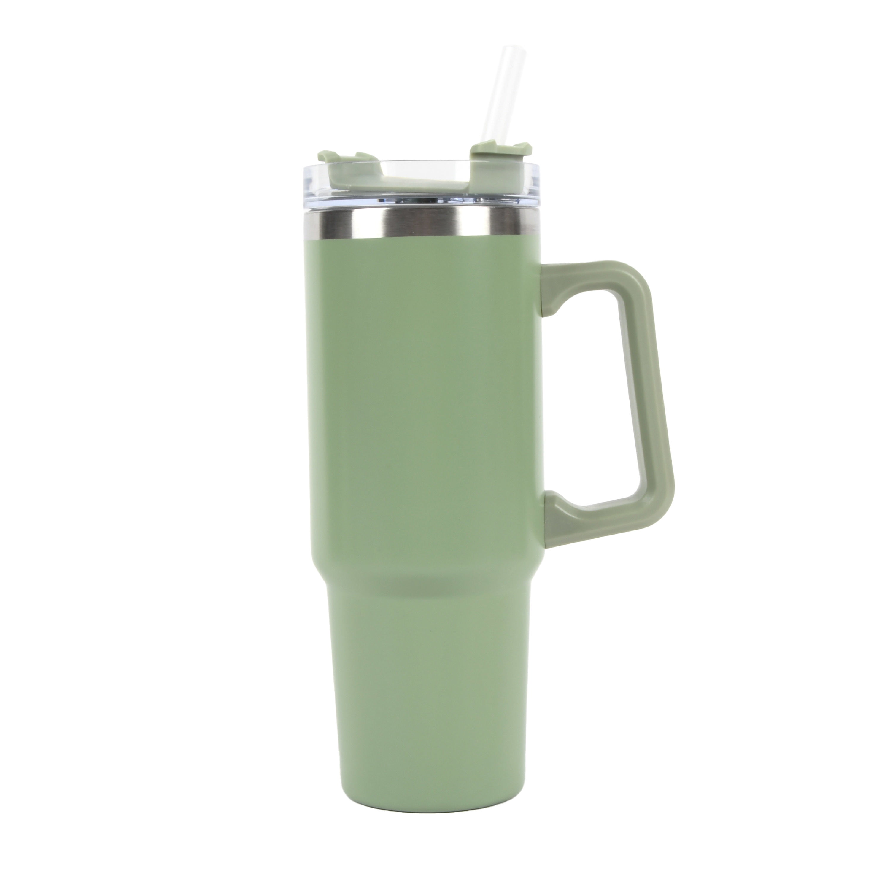 New View Gifts 30oz Tumbler Mug with Lid and Straw, Reusable Insulated
