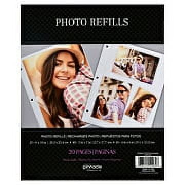 New View Gifts 8 x 10 Magnetic Photo Album Page Refills, 20 pages