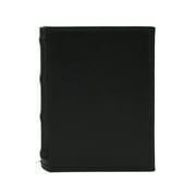 New View Gifts Faux Leather Mini Photo Album-Black