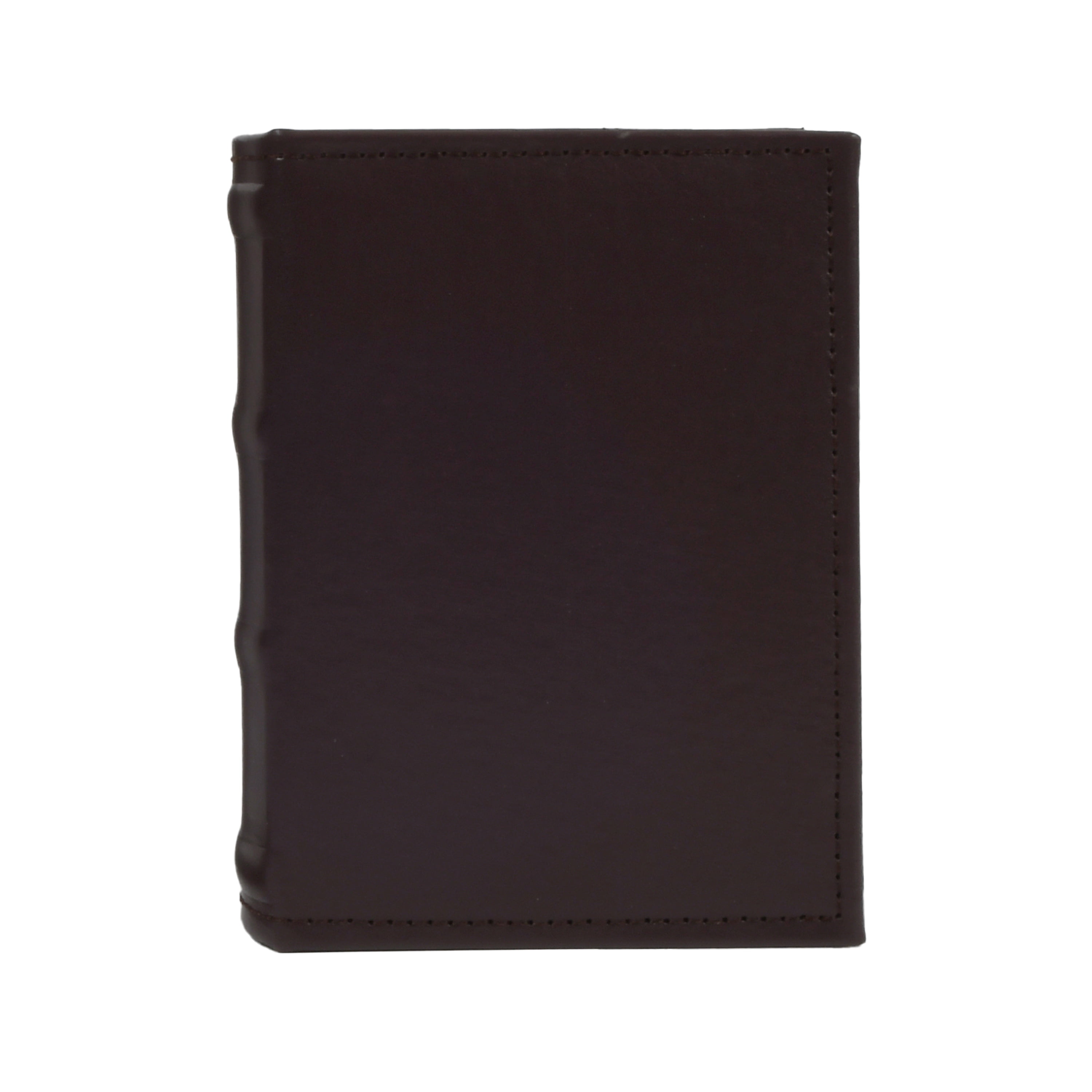 New View Gifts Faux Leather Mini Photo Album-Burgundy