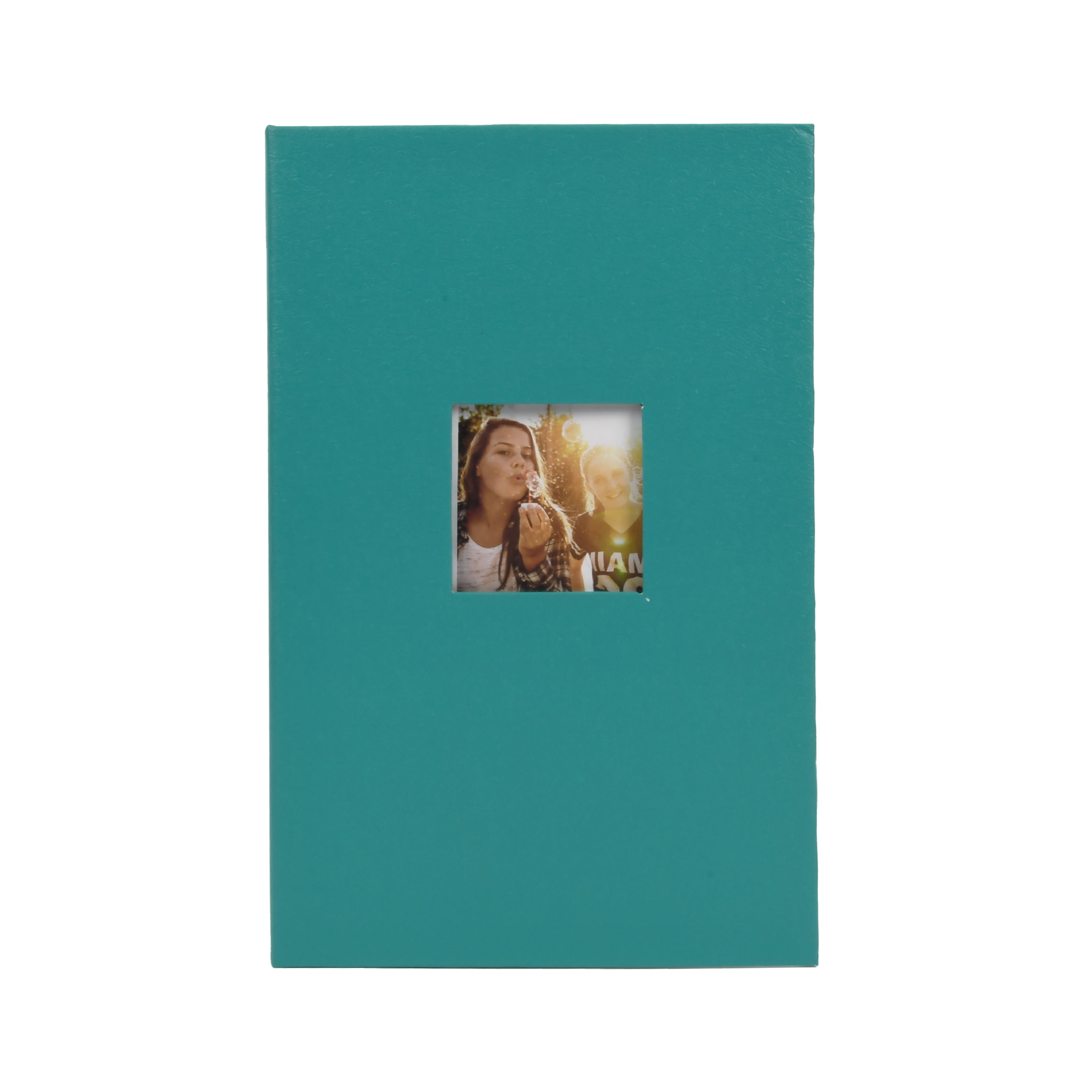 New View Gifts Ring Bound Teal Photo Album, Holds 3 Photos per Page, 4"x6" Photos