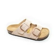 thumbnail image 1 of New Viking Women's Chatham Big Buckle Sandal Tan Nubuck 38, 1 of 1