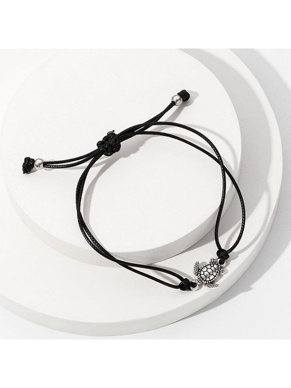 Turtle Style Rope Hemp Anklets