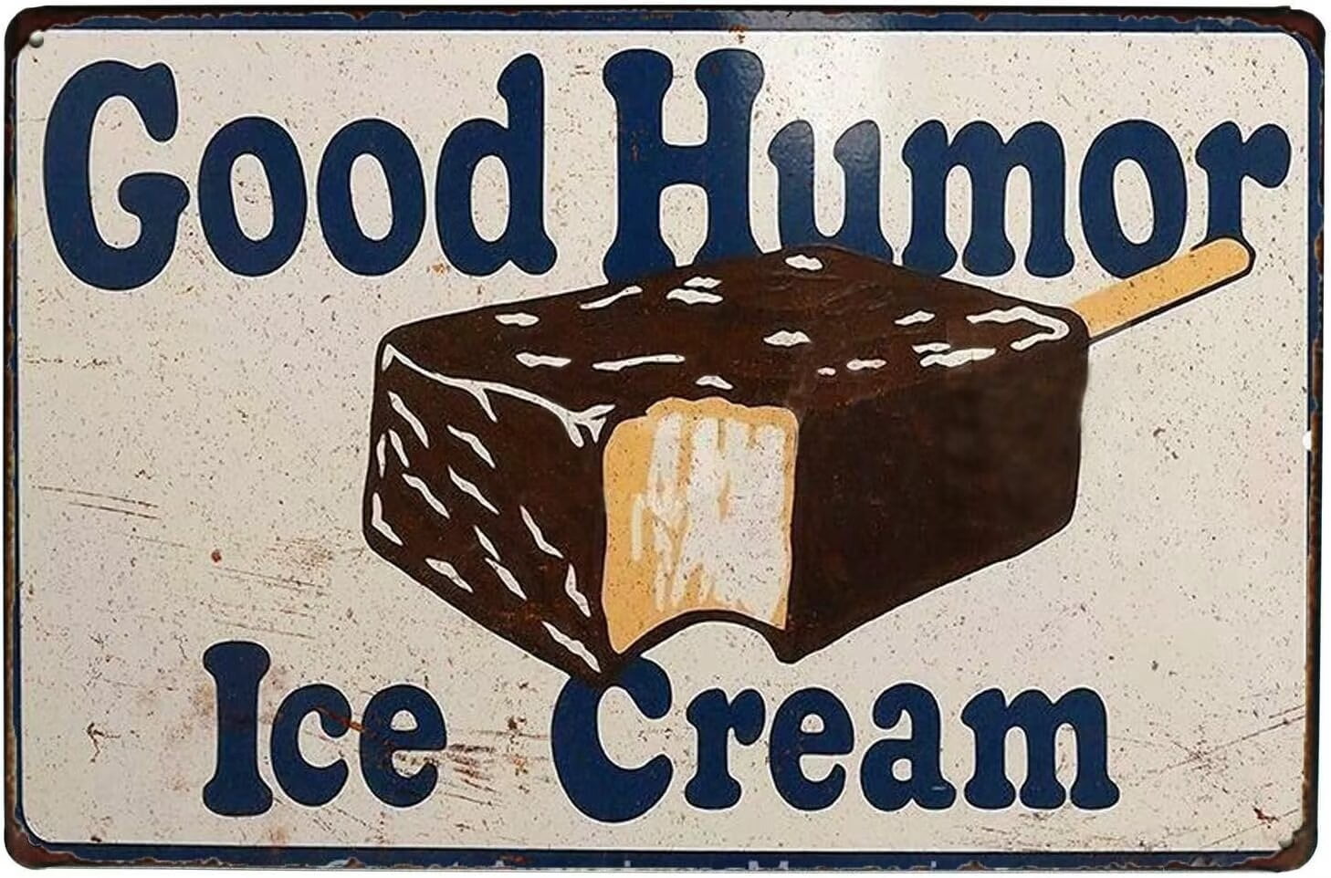 New Vintage Retro Metal Tin Sign Good Humor Ice Cream Home Garage