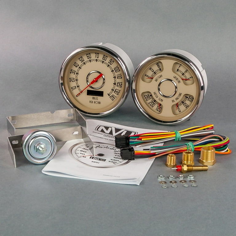 New Vintage Woodward 2 Gauge Kit 5 New Vintage Woodward 2 Gauge Kit 5