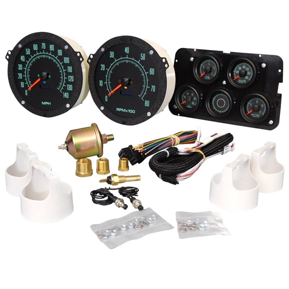 New Vintage USA 68021-01 69 Series Gauges, 1968-77 C3 Corvette