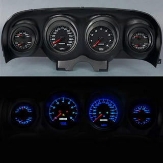 New Vintage Gauge Kit Mustang 69-70 Perf II Black New Vintage Gauge Kit Mustang 69-70 Perf II Black