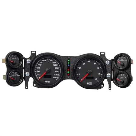 New Vintage USA 01670-01 6 Gauge Performance Black 70-78 Camaro