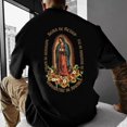 thumbnail image 1 of New Virgen de Guadalupe Unisex Shirt | Virgin Mary Religious T-Shirt for Men & Women| Faith-Based Catholic Tee with Back Print, DTG Print, Unisex Shirt, 1 of 5