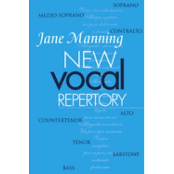Pre-Owned New Vocal Repertory: An Introduction (Paperback) 0198164130 9780198164135