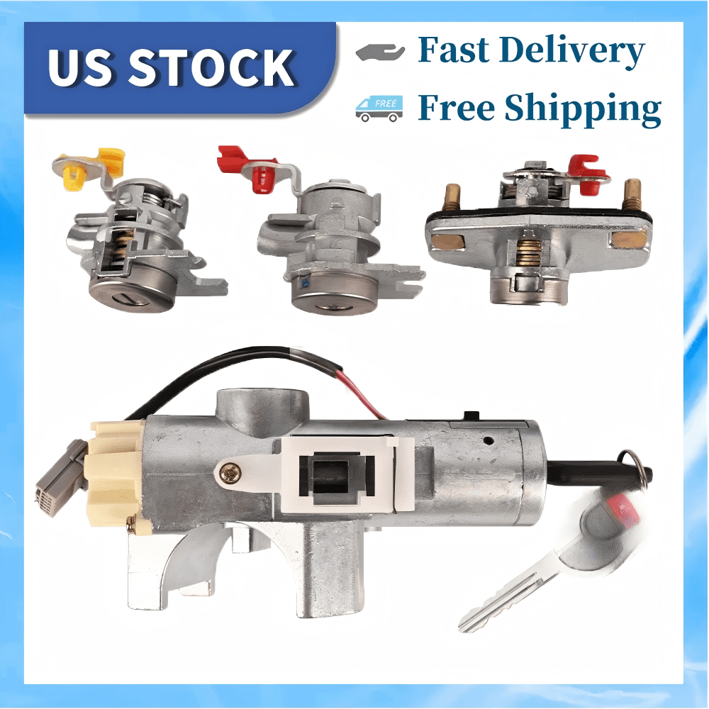 Ignition Switch Door Lock Cylinder for 2007 2008 2009 2010 2011 2012 Nissan Versa With Remote Key Shell DK415