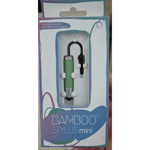 New Wacom Bamboo Stylus Mini Green For Touch Screens Tablet Phones