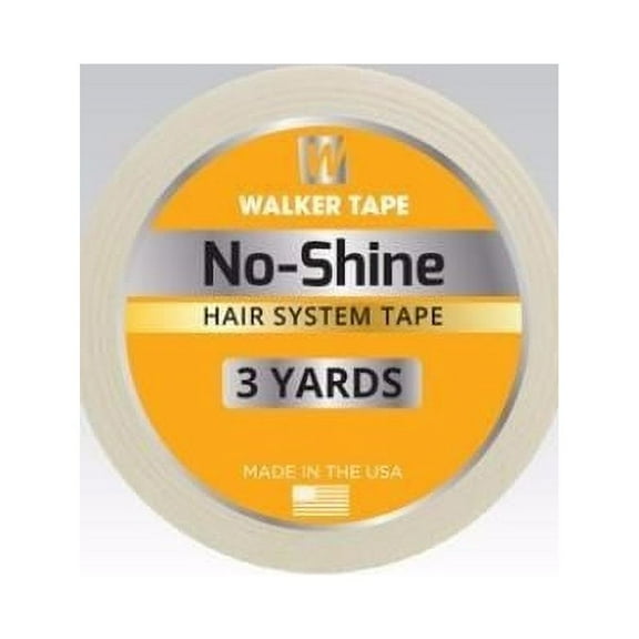 New Walker No Shine Tape 1/2 inch X 3 Yard Roll Lace Wig Hair System, Extensions