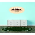 thumbnail image 1 of New Wall Ideas Boston Massachusetts United States Major City Geographical Map Landmark 12x20, 1 of 1