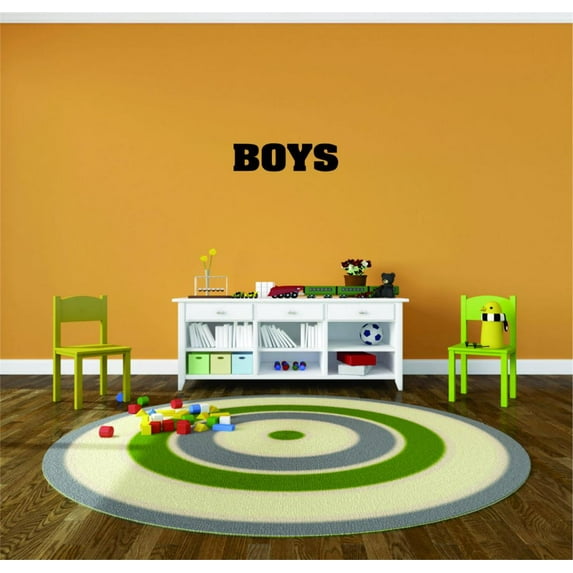 New Wall Ideas Boys Kids Teen Playroom Sign 10x40 Inches